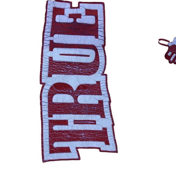 TIE Dyed True Religion Shirt Small Big Logo White/Purple - Picture 7 of 10